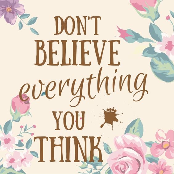 "Don't Believe everything you Think" published by Lee Good, FibroConnect