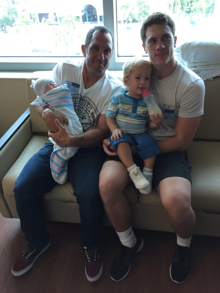 Doug and his sons.